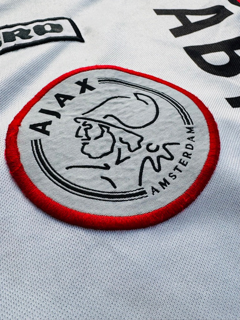 1998/99 Ajax FC Away Size L - label detail