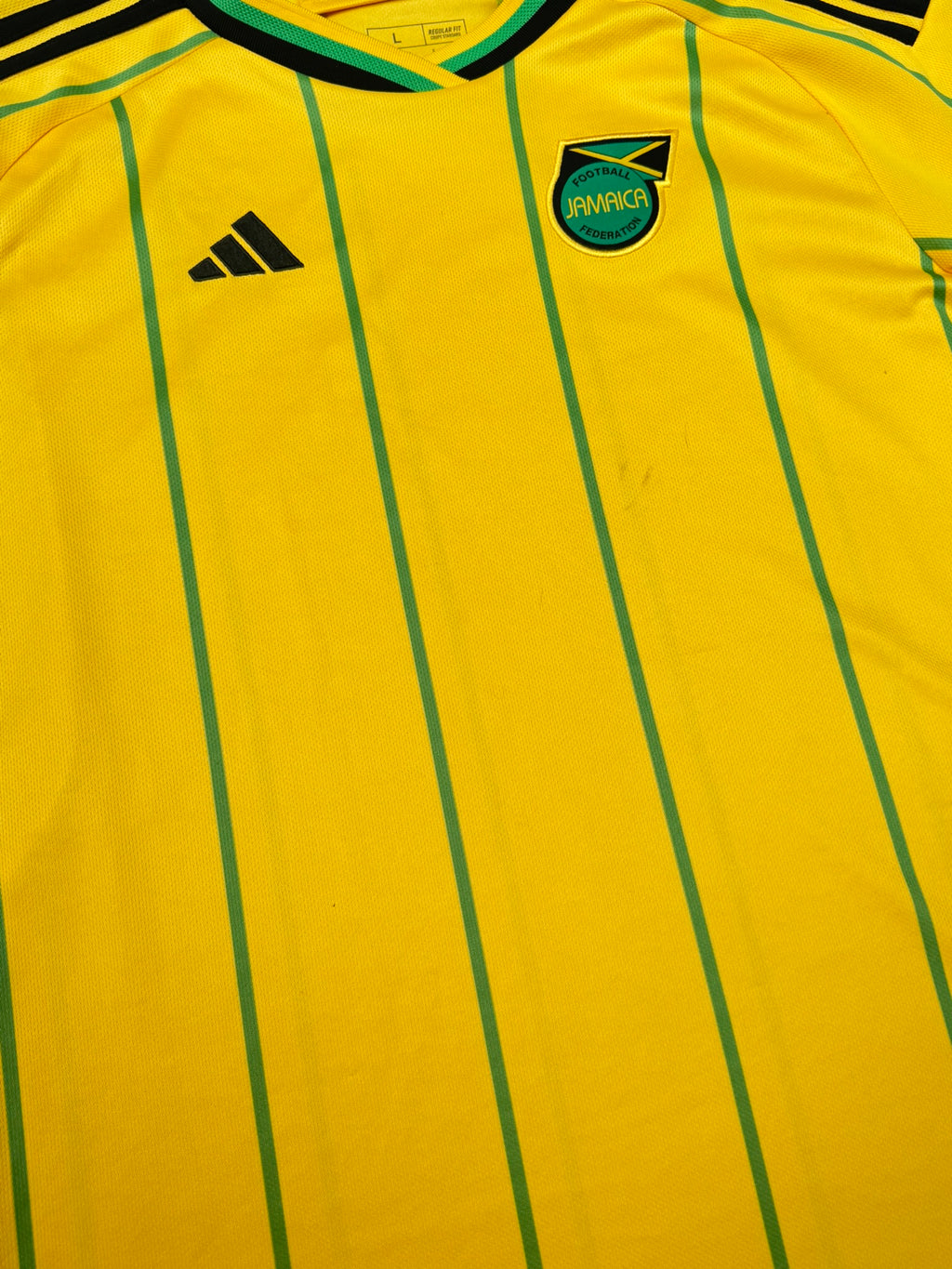 2023/24 Jamaica Home Size L - close-up detail