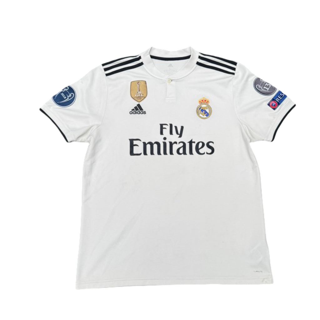 2018/19 Real Madrid Home Size L Kroos - back view
