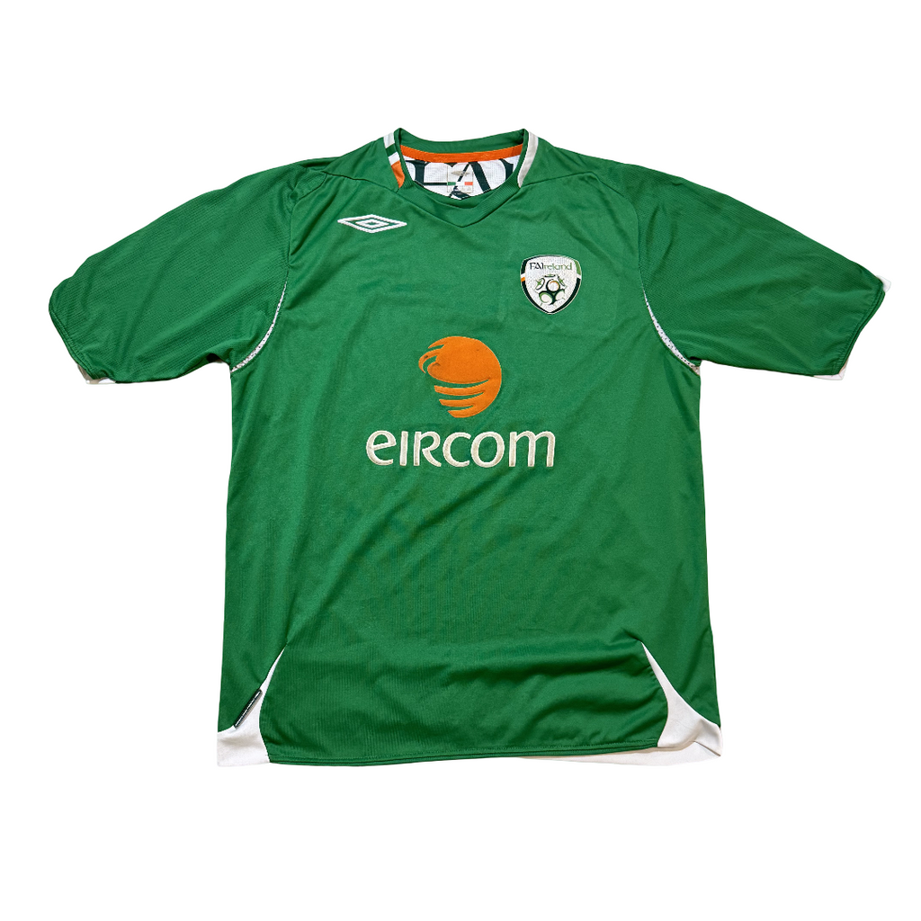 2006/08 Ireland Home Size L Keane - back view