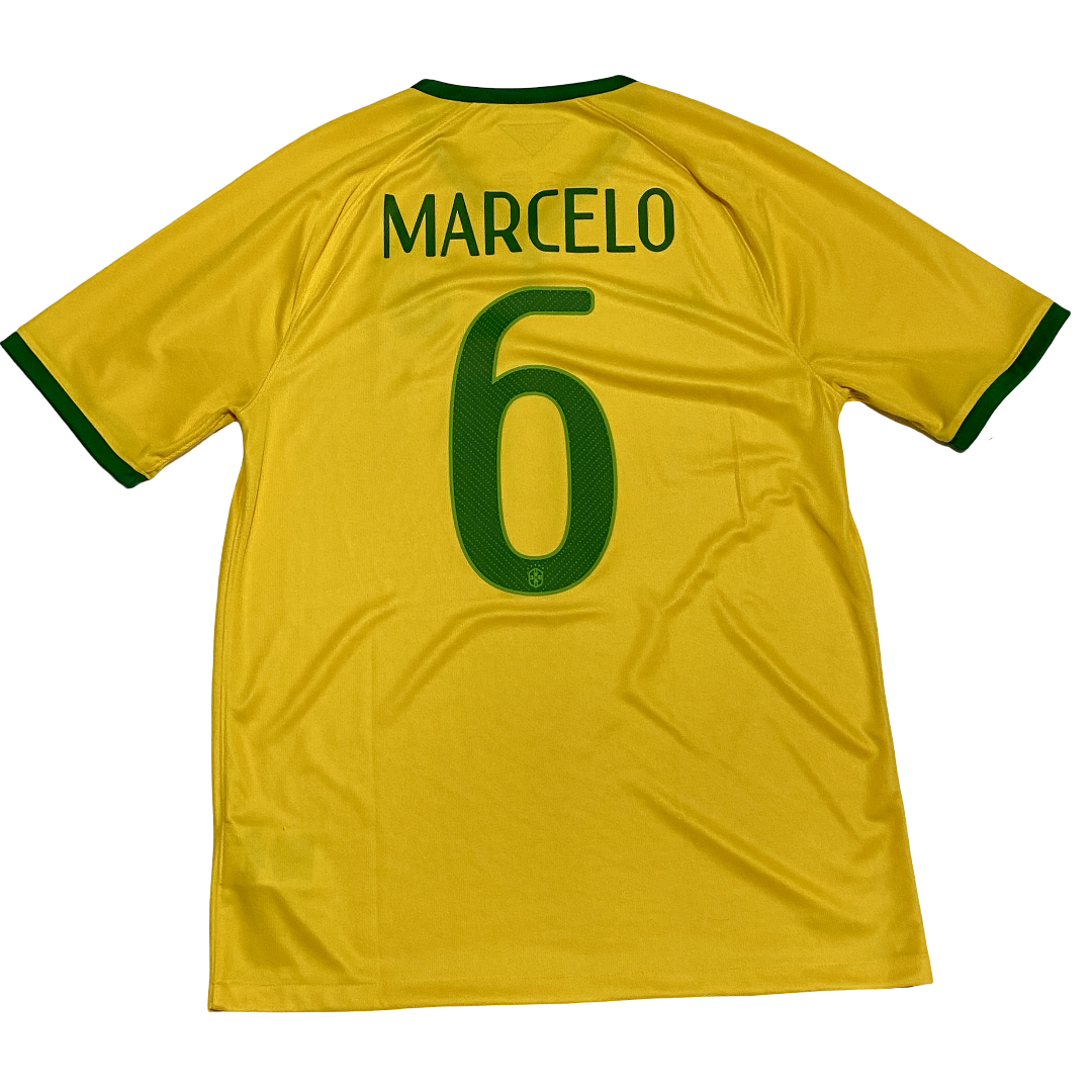 2014 Brazil Home Size M Marcelo