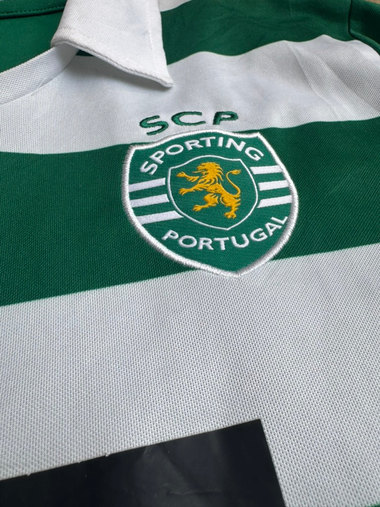 2013/14 Sporting Lisbon Home Size XL - close-up detail