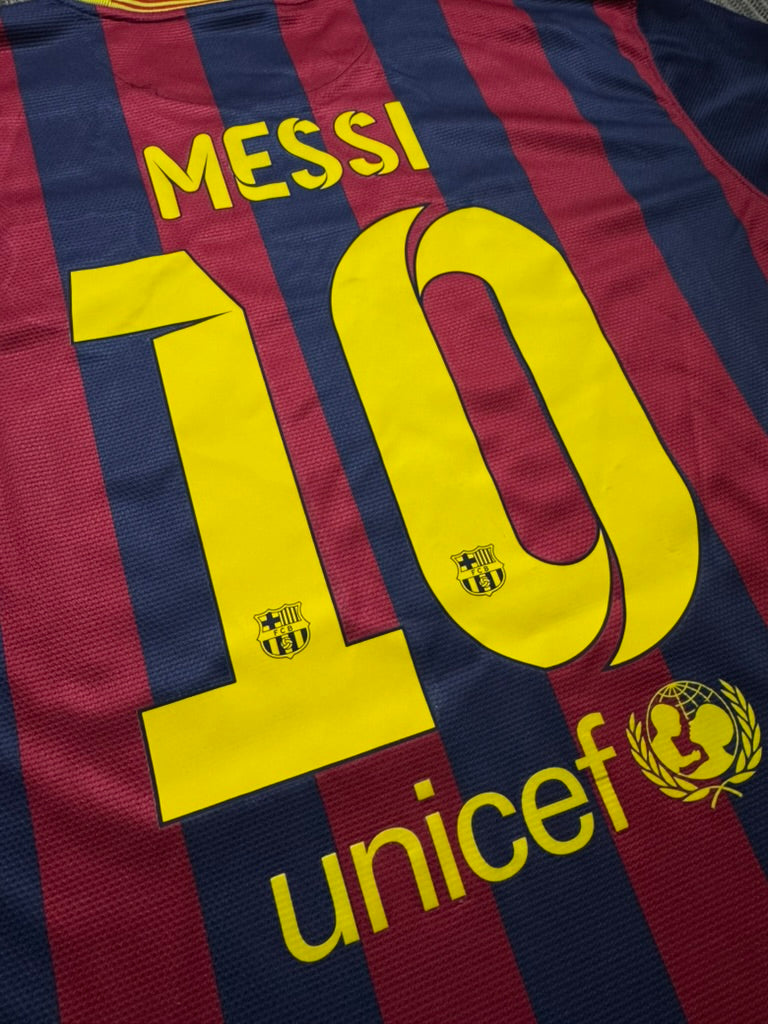2013/14 FC Barcelona Home Size XL Messi - additional view 6