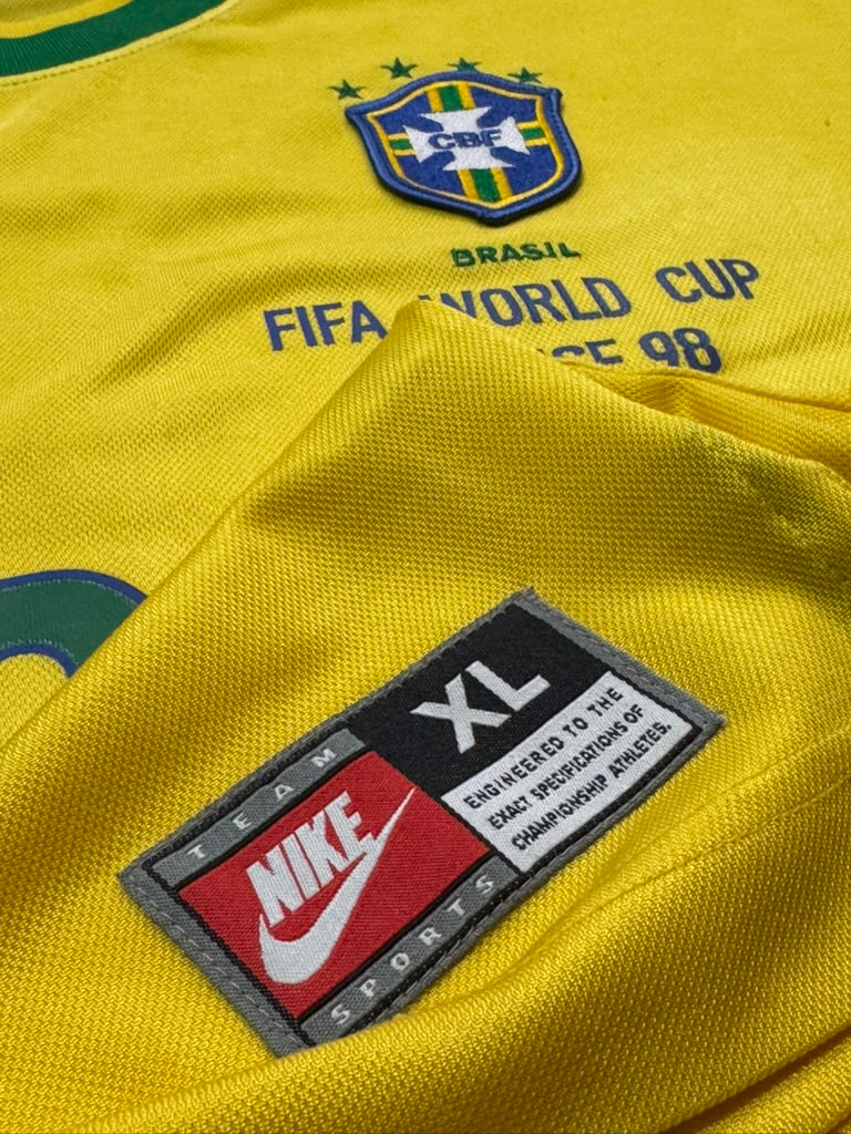 1998/00 Brazil Home Size XL Ronaldo