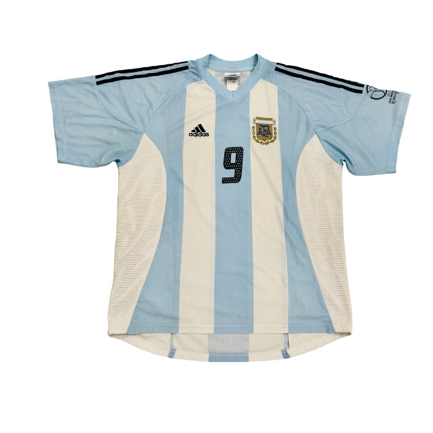 2002/04 Argentina Home Size L Batistuta