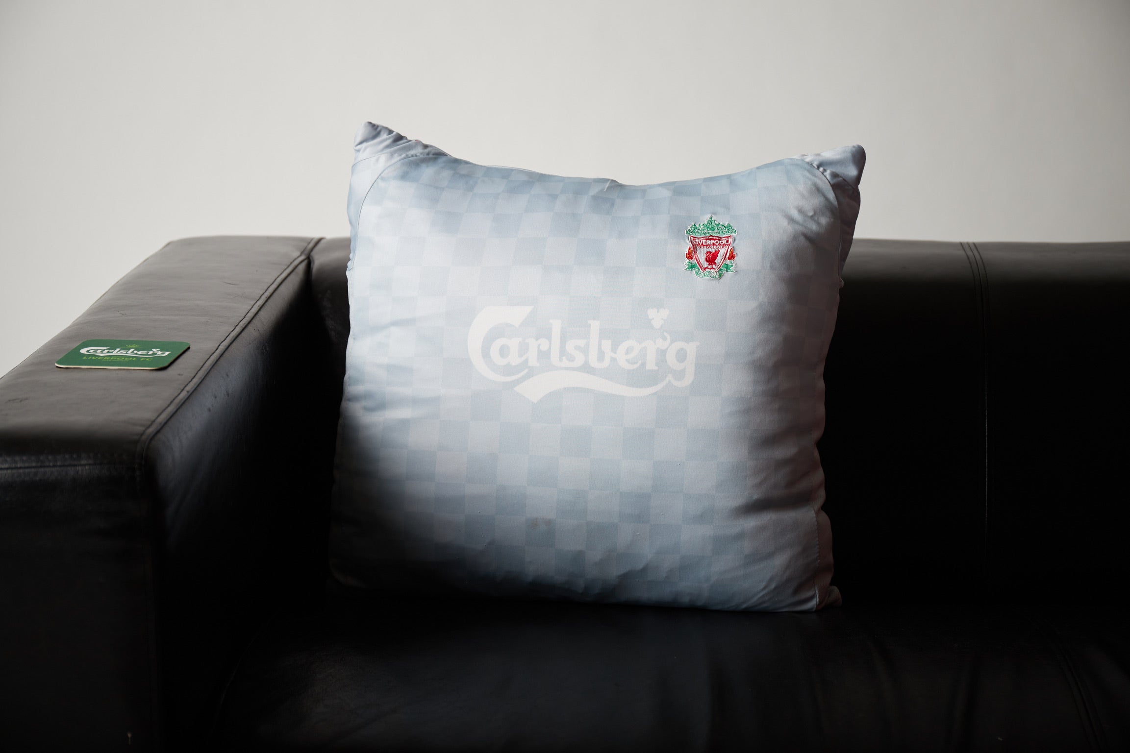 Upcycled Pillow: Stevie G - back view