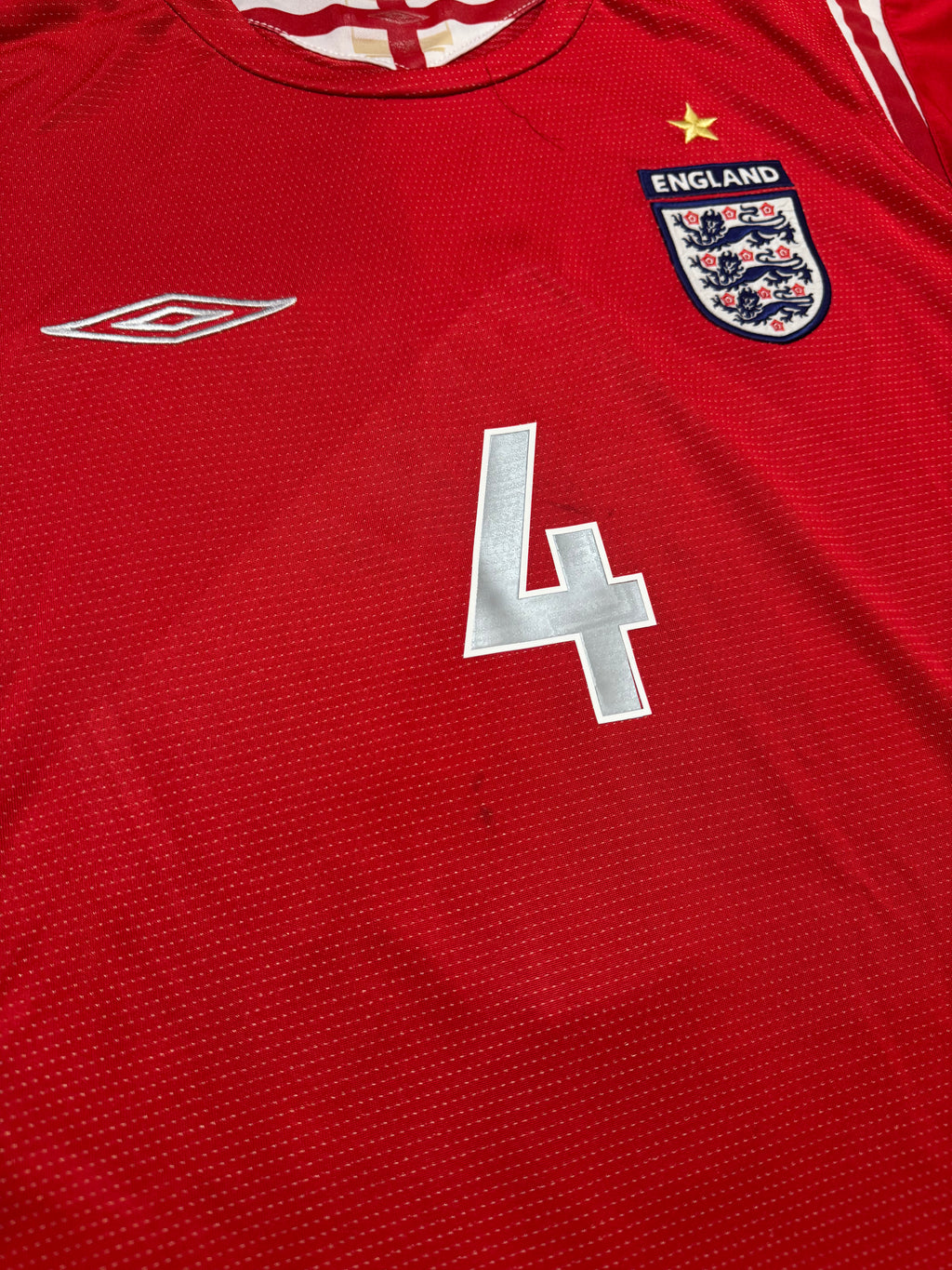 2004/06 England Away Size M Gerrard