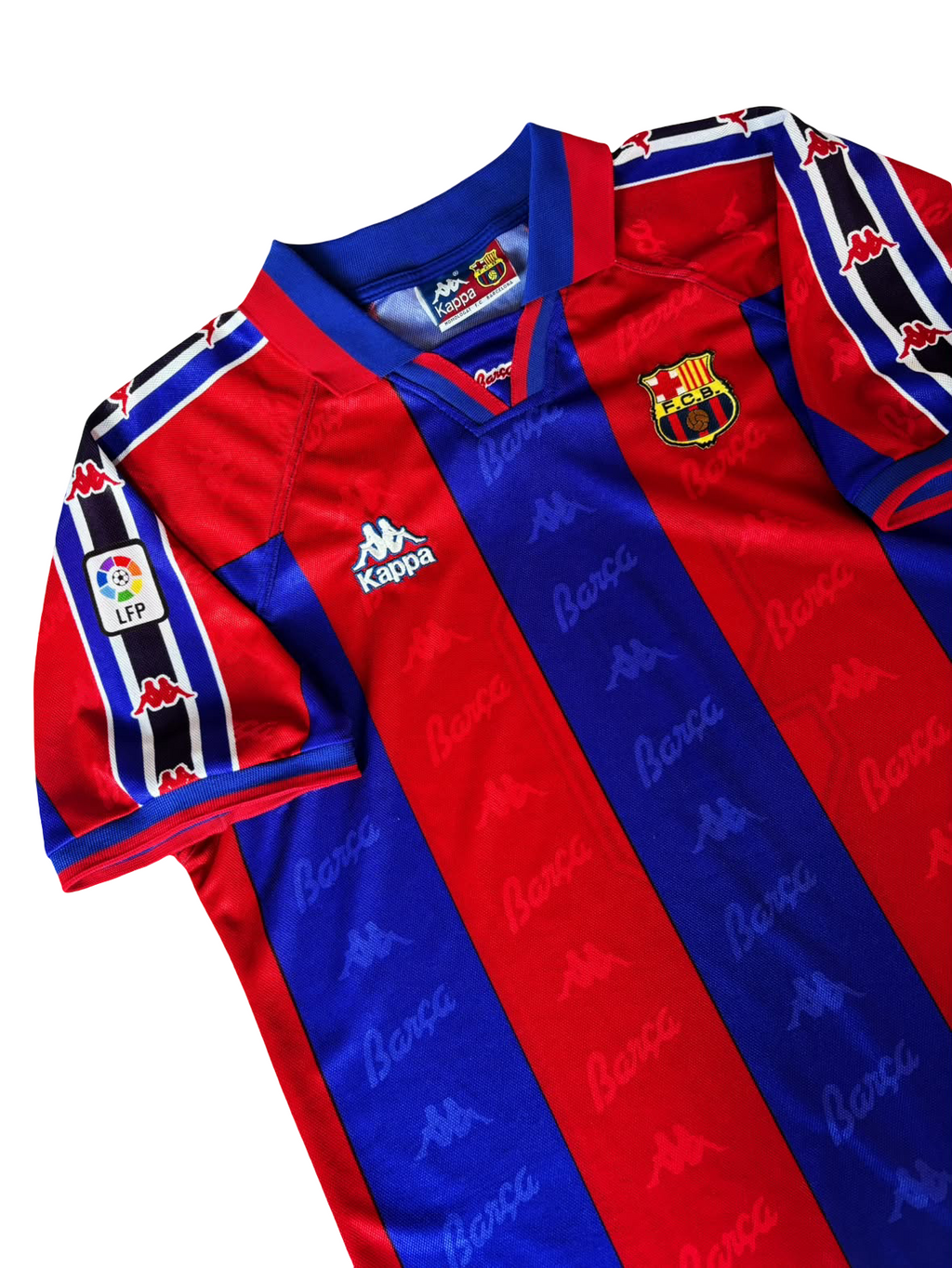 1995/97 FC Barcelona Home Size XL Ronaldo Player Issue