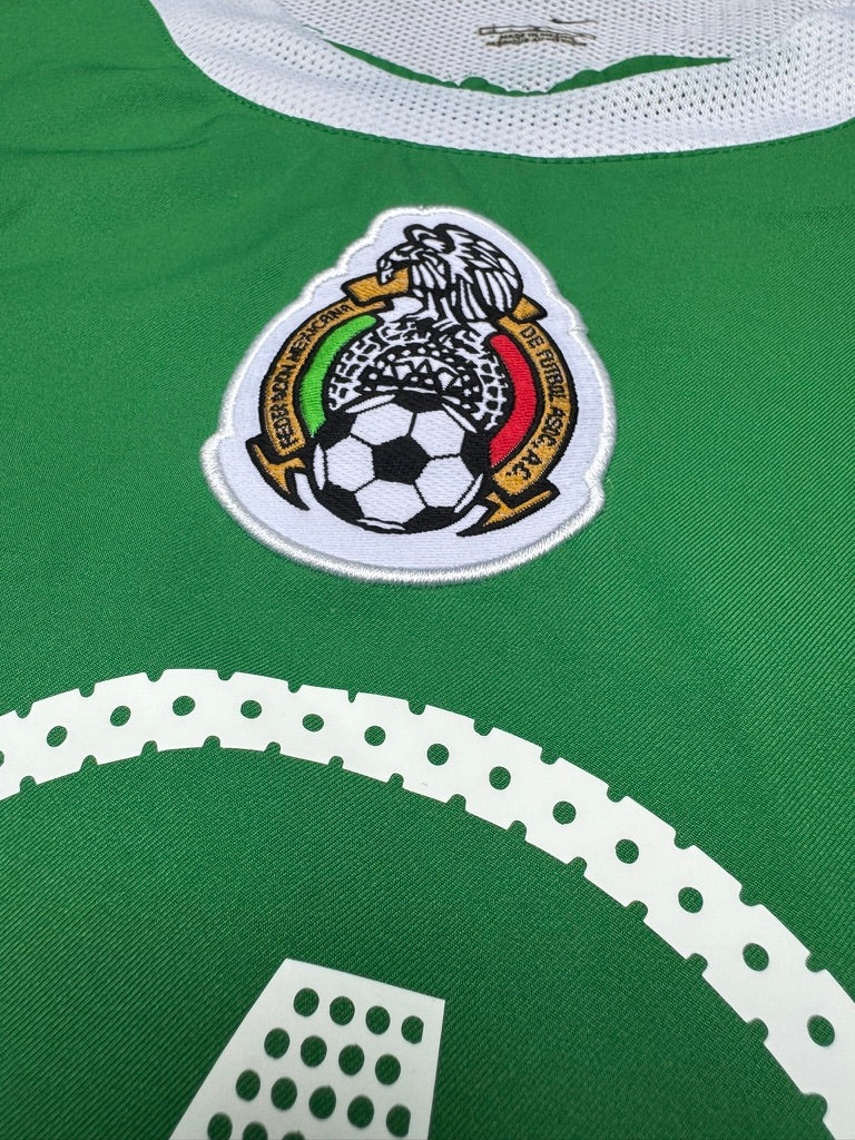 2004/05 Mexico Home Size L Marquez - label detail