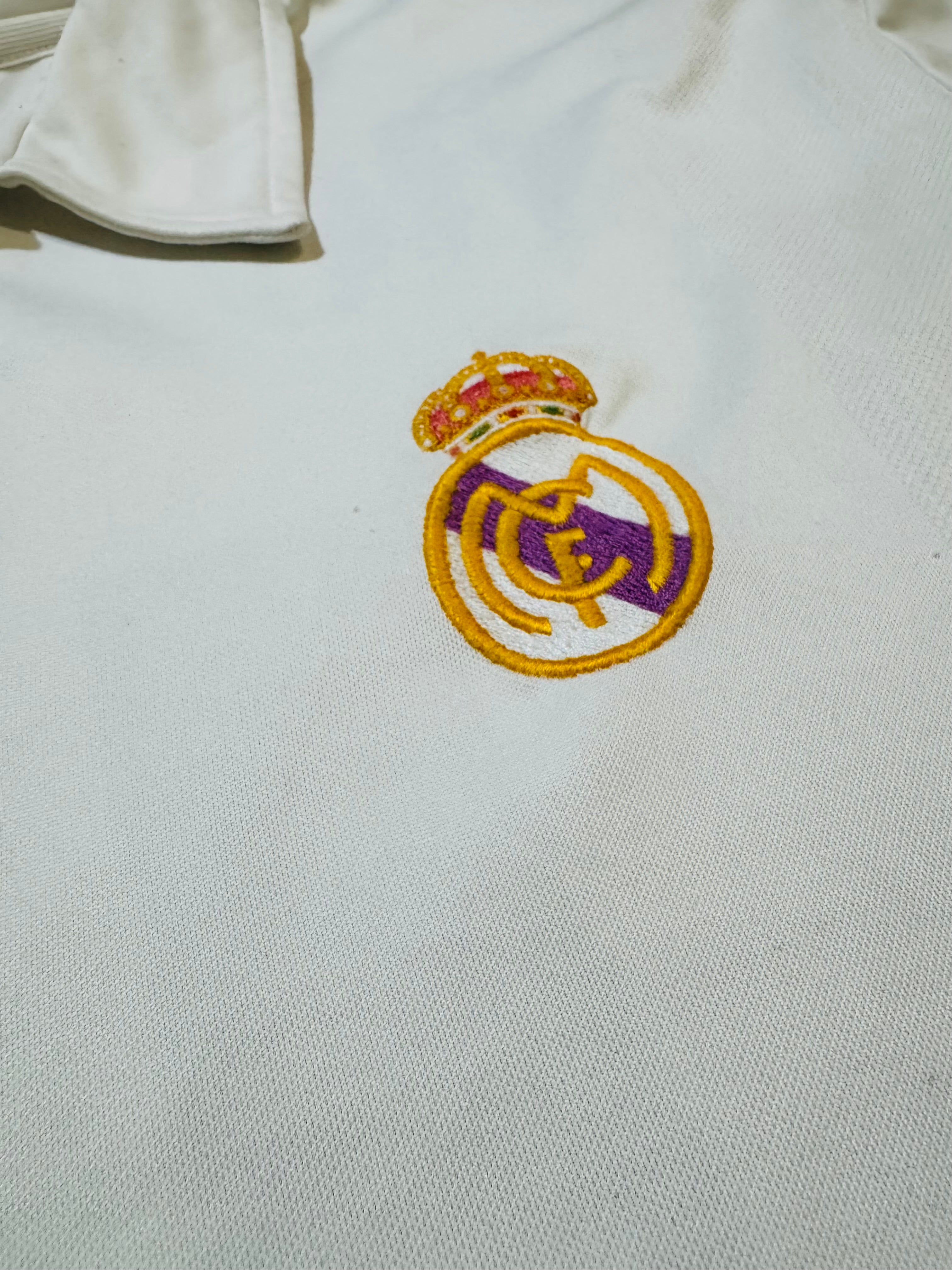 2002/03 Real Madrid Home Size XL Ronaldo - label detail