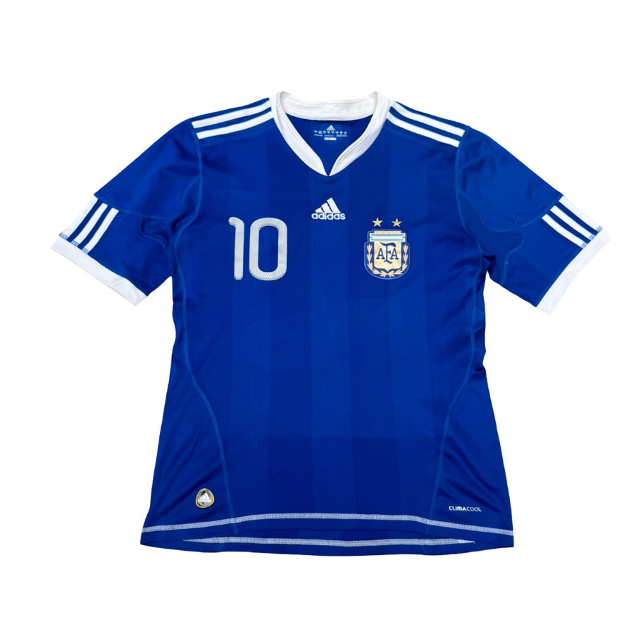 2010/11 Argentina Away Size S Messi - back view