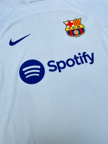 2023/24 FC Barcelona Away Size L Lamine Yamal (Vaporknit) - close-up detail