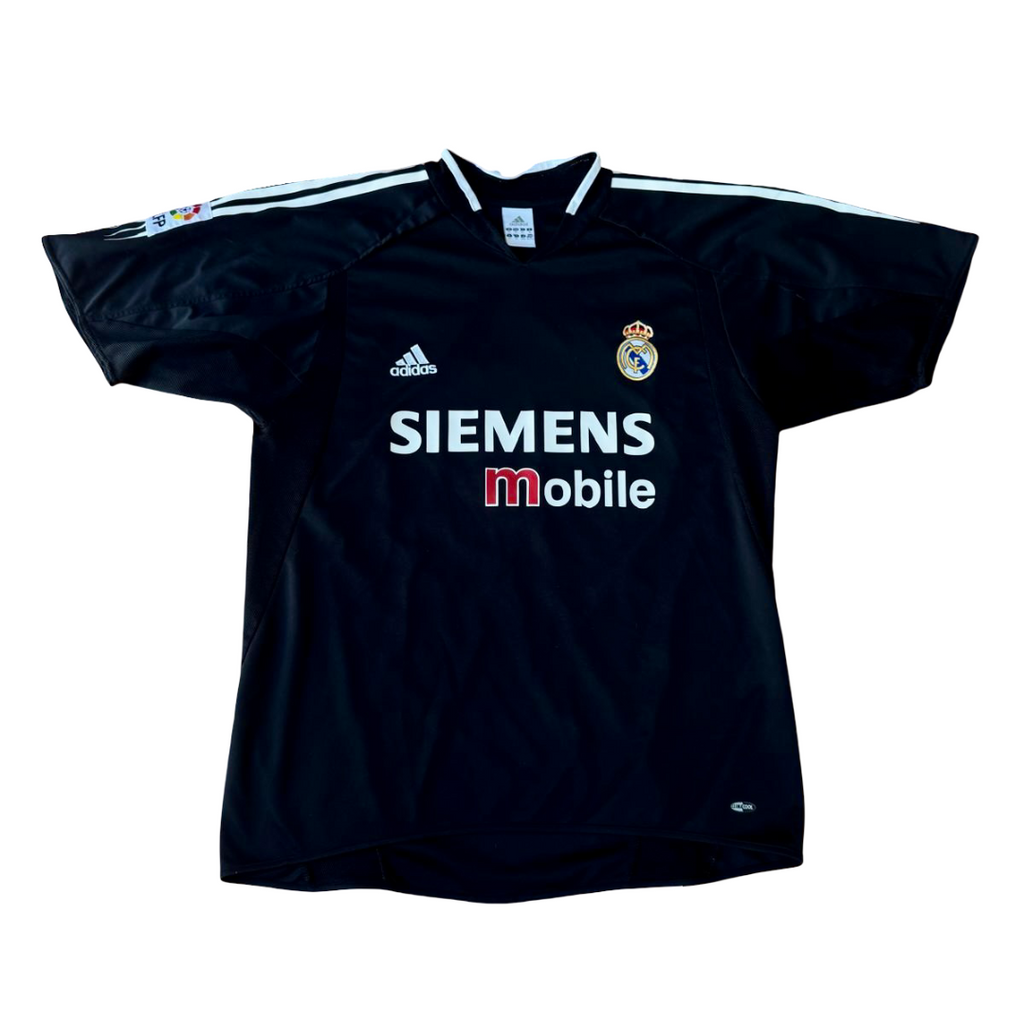 2004/05 Real Madrid Away Size XL Zidane - back view