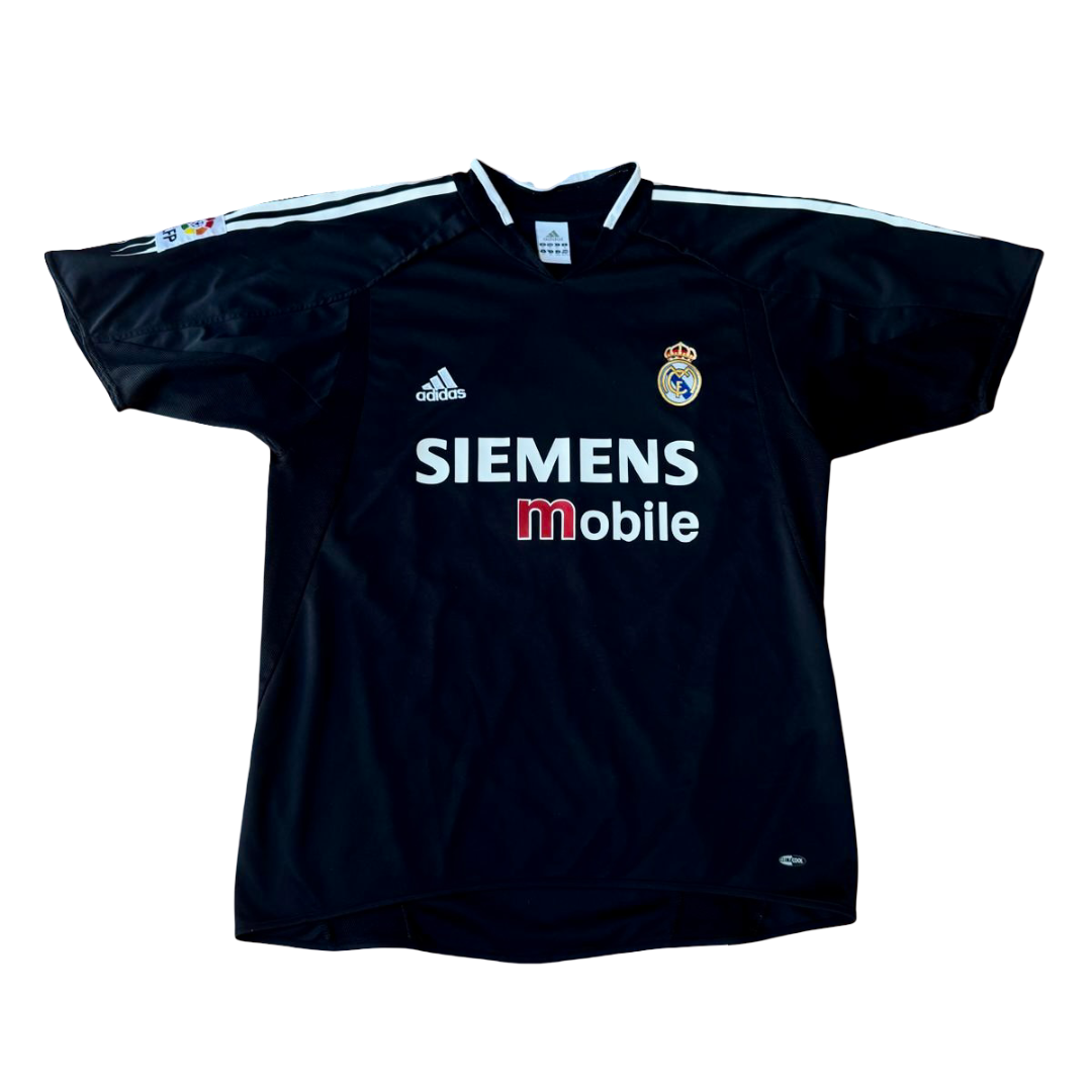 2004/05 Real Madrid Away Size XL Zidane - back view