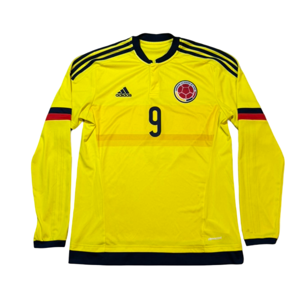 2015/16 Colombia Home Size M Falcao L/S - back view