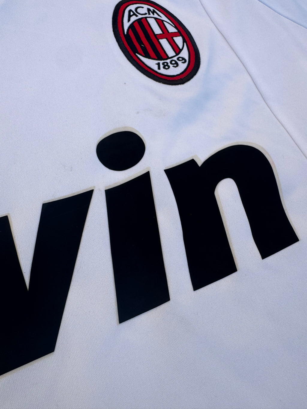 2007/08 AC Milan Away Size L Kaka - label detail