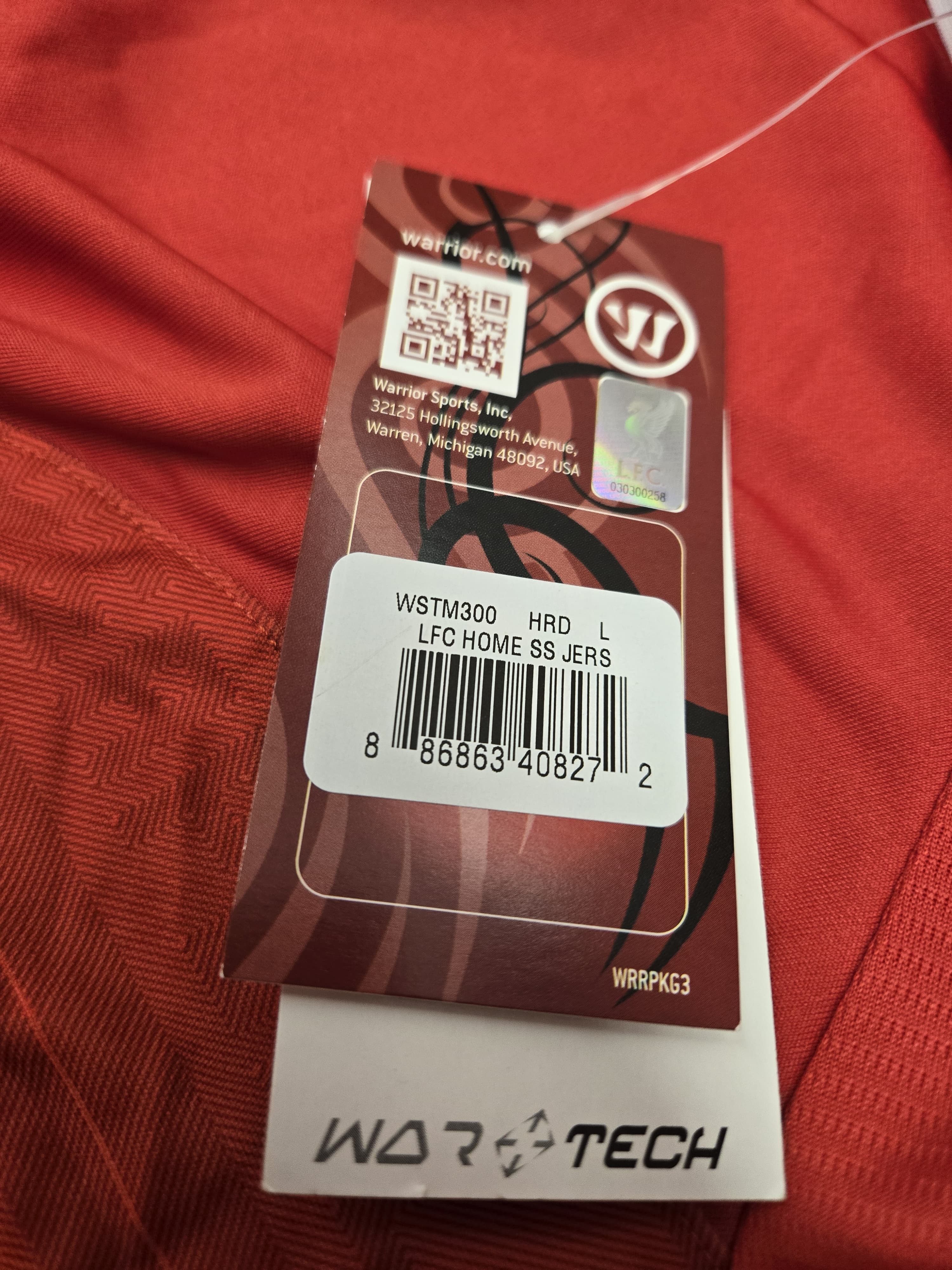 2013/14 Liverpool FC Home Size L BNWT