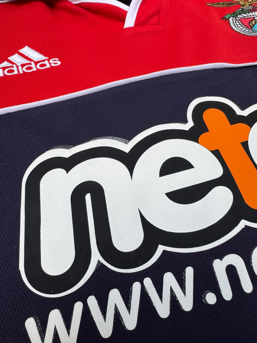 2000/01 Benfica Away Size L - label detail