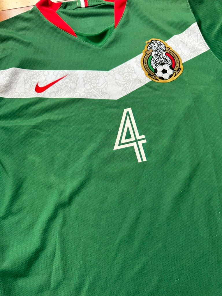 2006/07 Mexico Home Size M Marquez - close-up detail