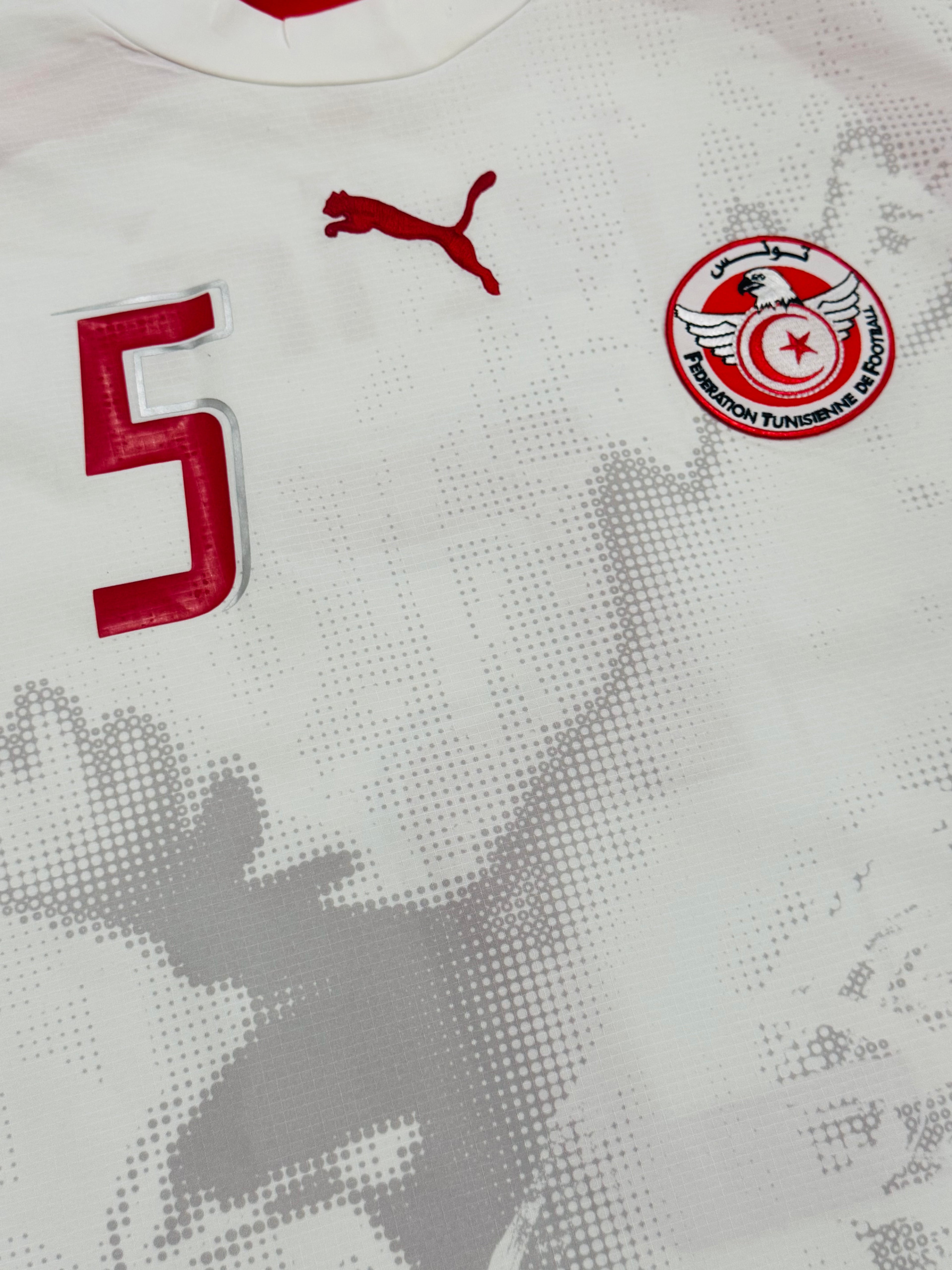2006/07 Tunisia Home Size S Jaziri