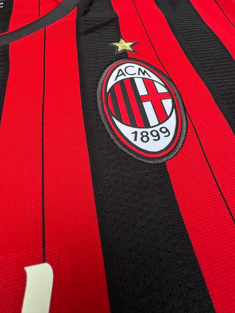 2013/14 AC Milan Home Size XL Kaka - label detail