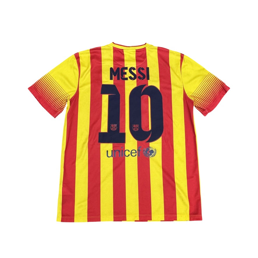 2013/15 FC Barcelona Away Size L Messi
