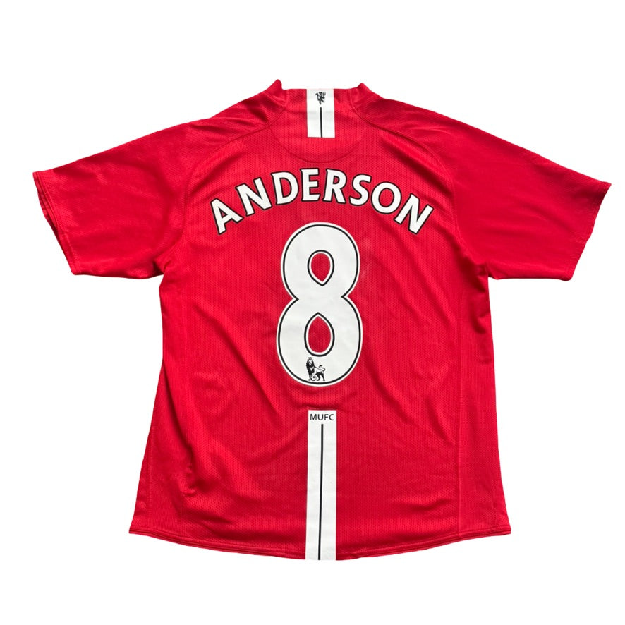 2007/09 Manchester United Home Size S Anderson