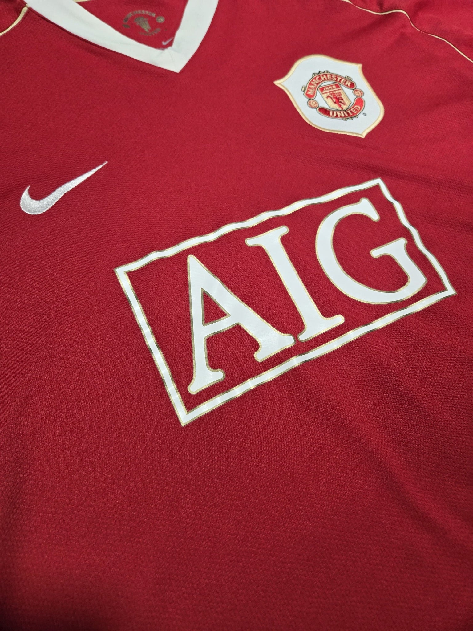 2006/07 Manchester United Home Size XXL
