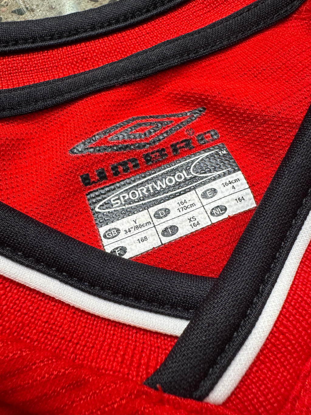 2000/02 Manchester United Home Size XS