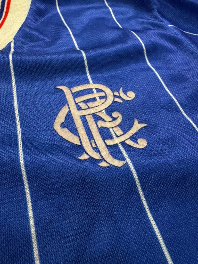 1982/84 Rangers FC Home Size M - label detail