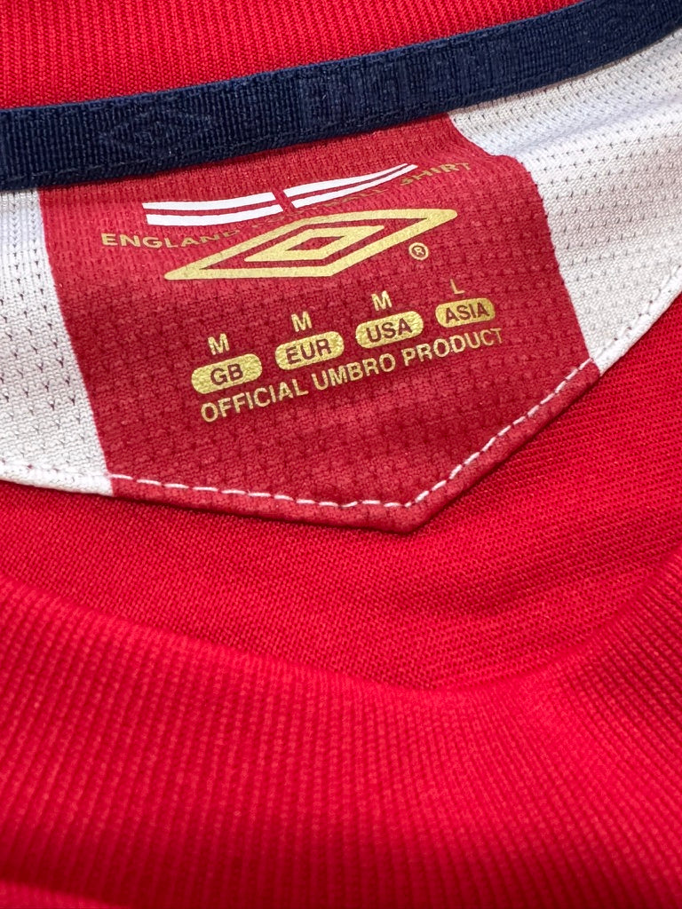 2006/07 England Away Size M Beckham