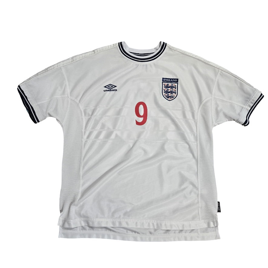 2000/02 England Home Size XXL Shearer - back view