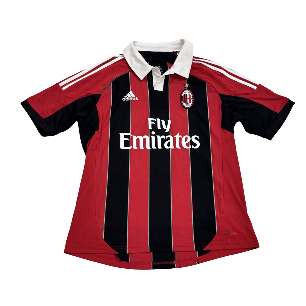 2012/13 AC Milan Home Size L Seedorf - back view