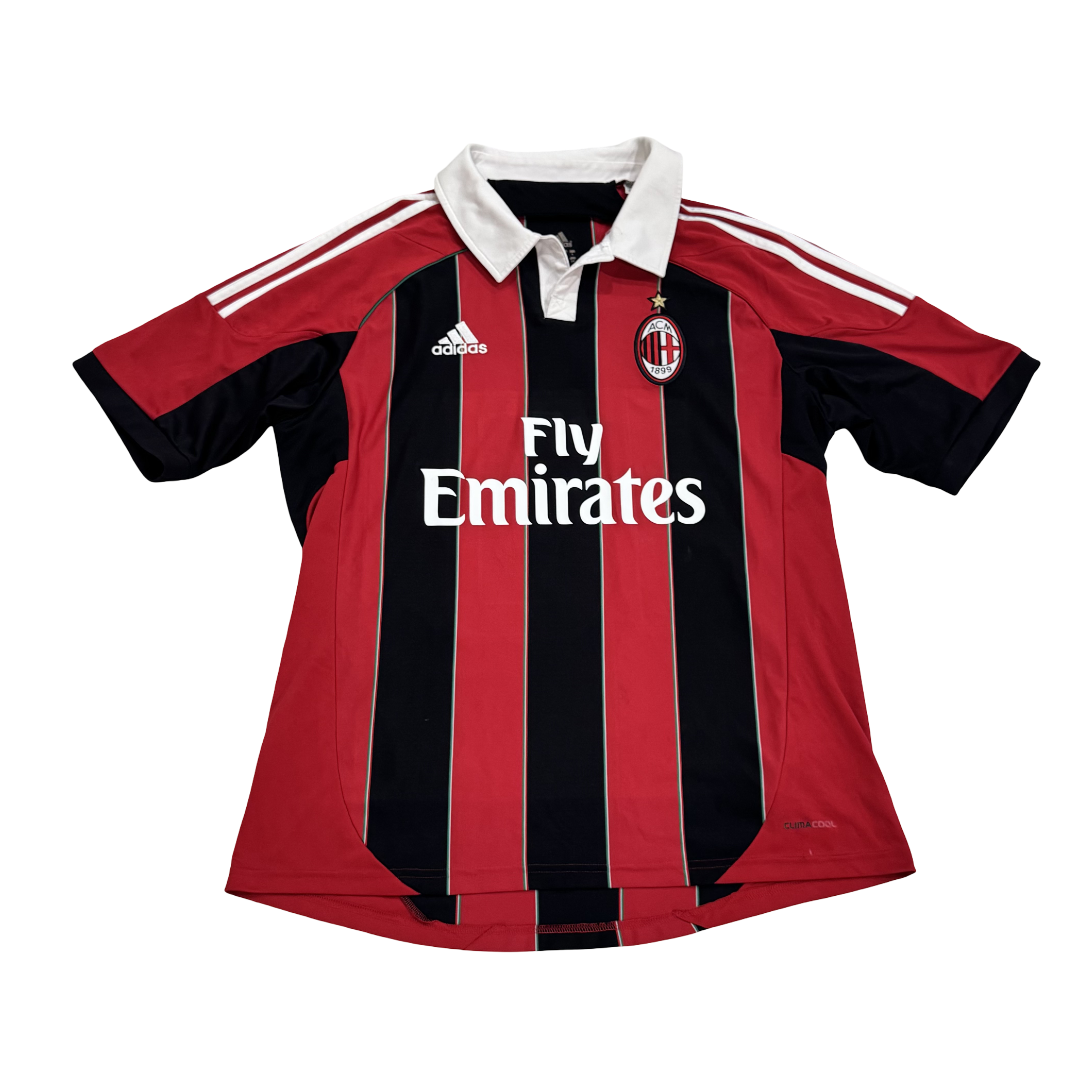2012/13 AC Milan Home Size L Seedorf - back view