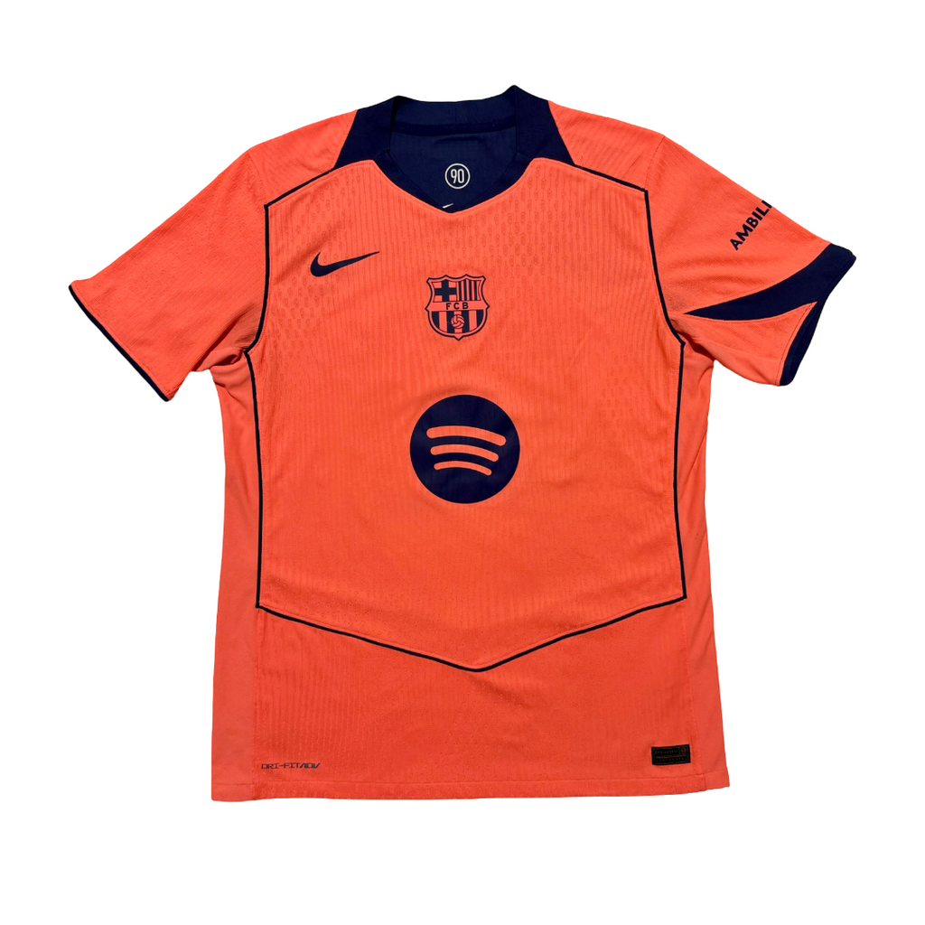 2025/26 FC Barcelona Third Size L Lamine Yamal (Player Issue) - back view