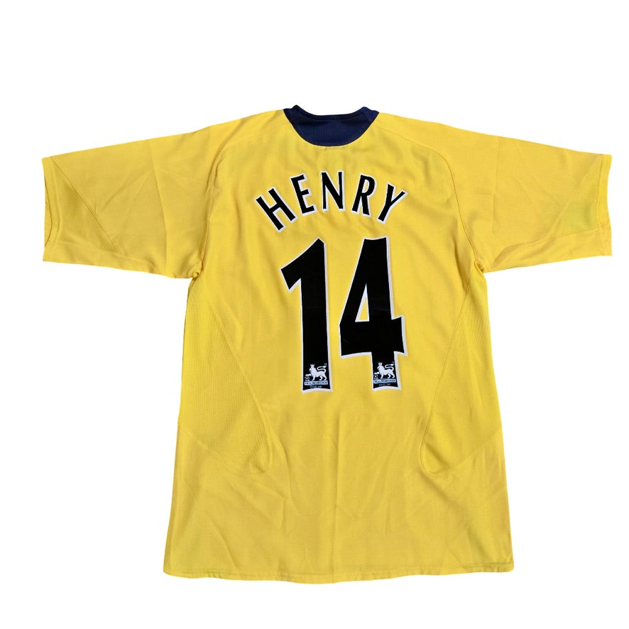 2005/06 Arsenal FC Away Size M Henry - front view