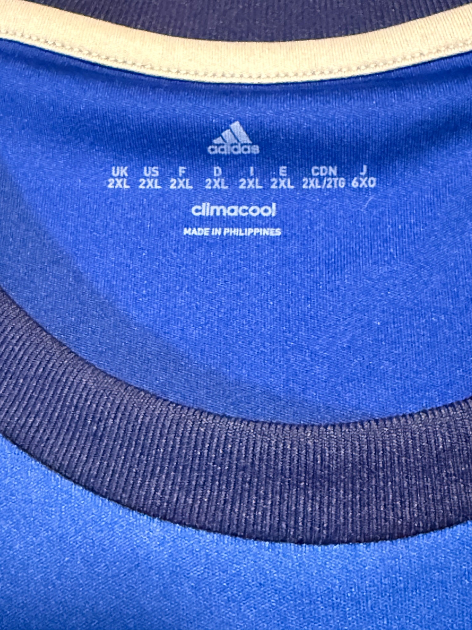 2017/18 Emelec Home Size XXL - label detail