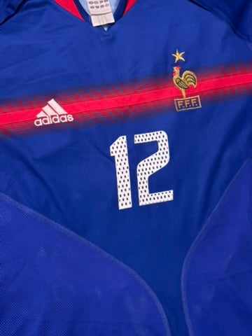 2004/06 France Home Size L Henry - close-up detail