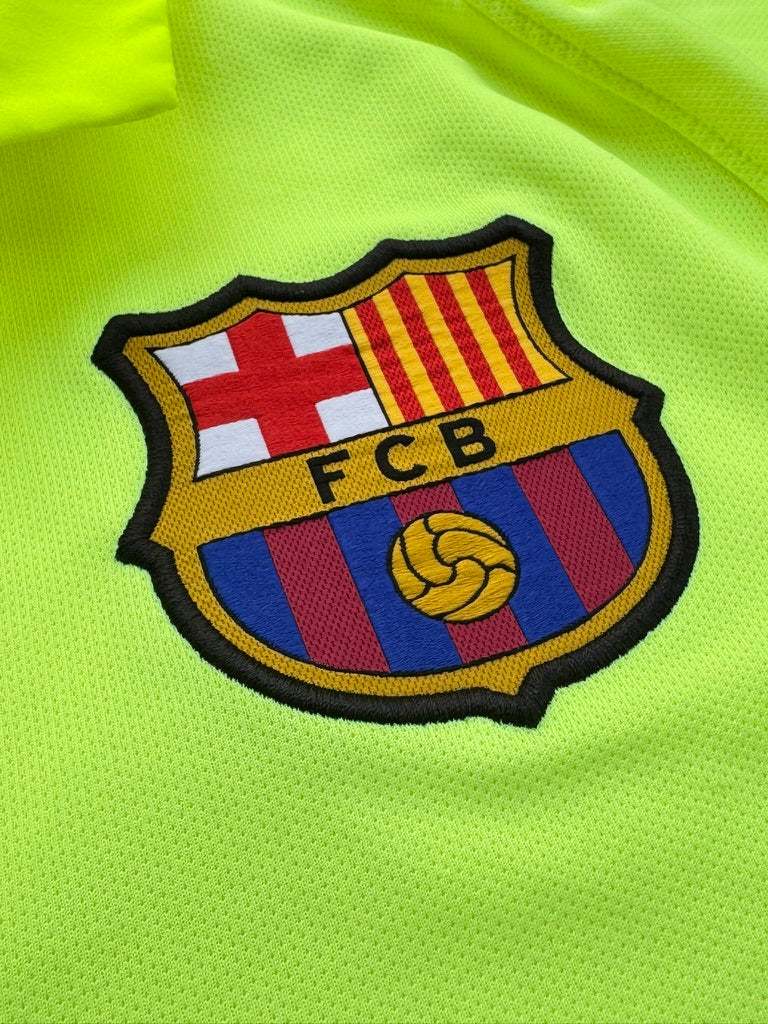 2014/15 FC Barcelona Third Size M Neymar - label detail