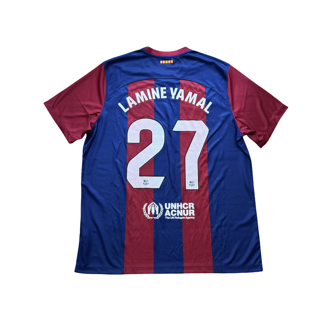 2023/24 FC Barcelona Home Size XL Yamal BNWT
