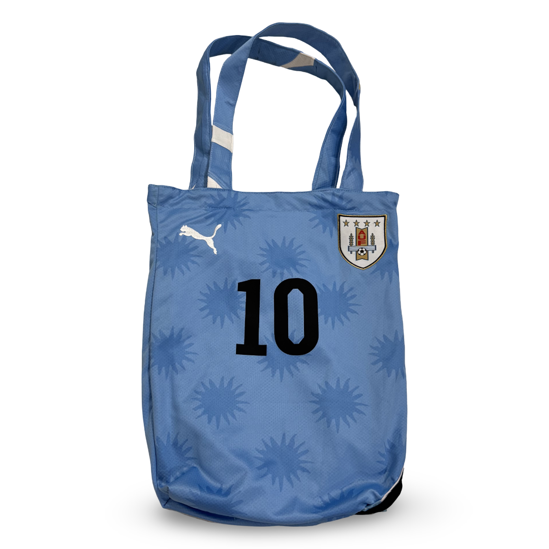 Rework Tote #45 - Uruguay - front view