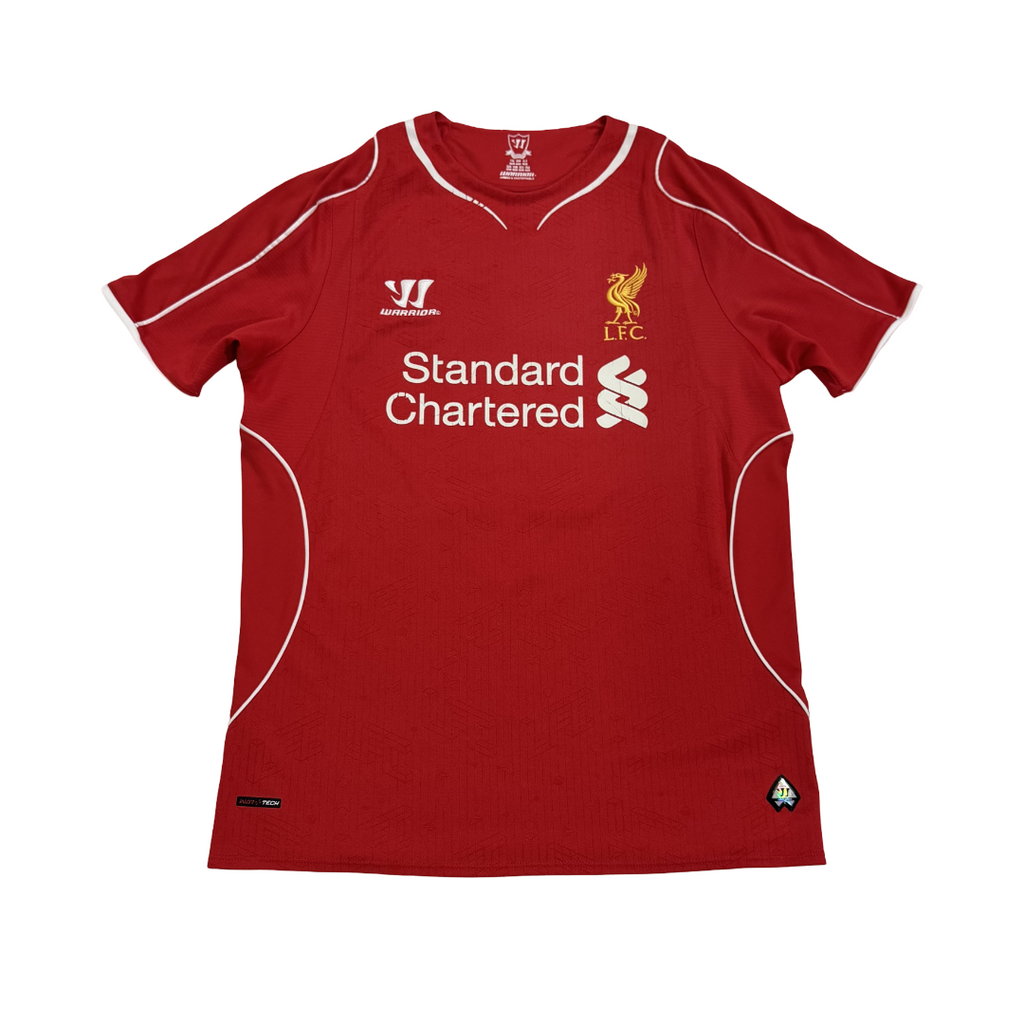 2014/15 Liverpool Home Size Youth XL Gerrard - back view