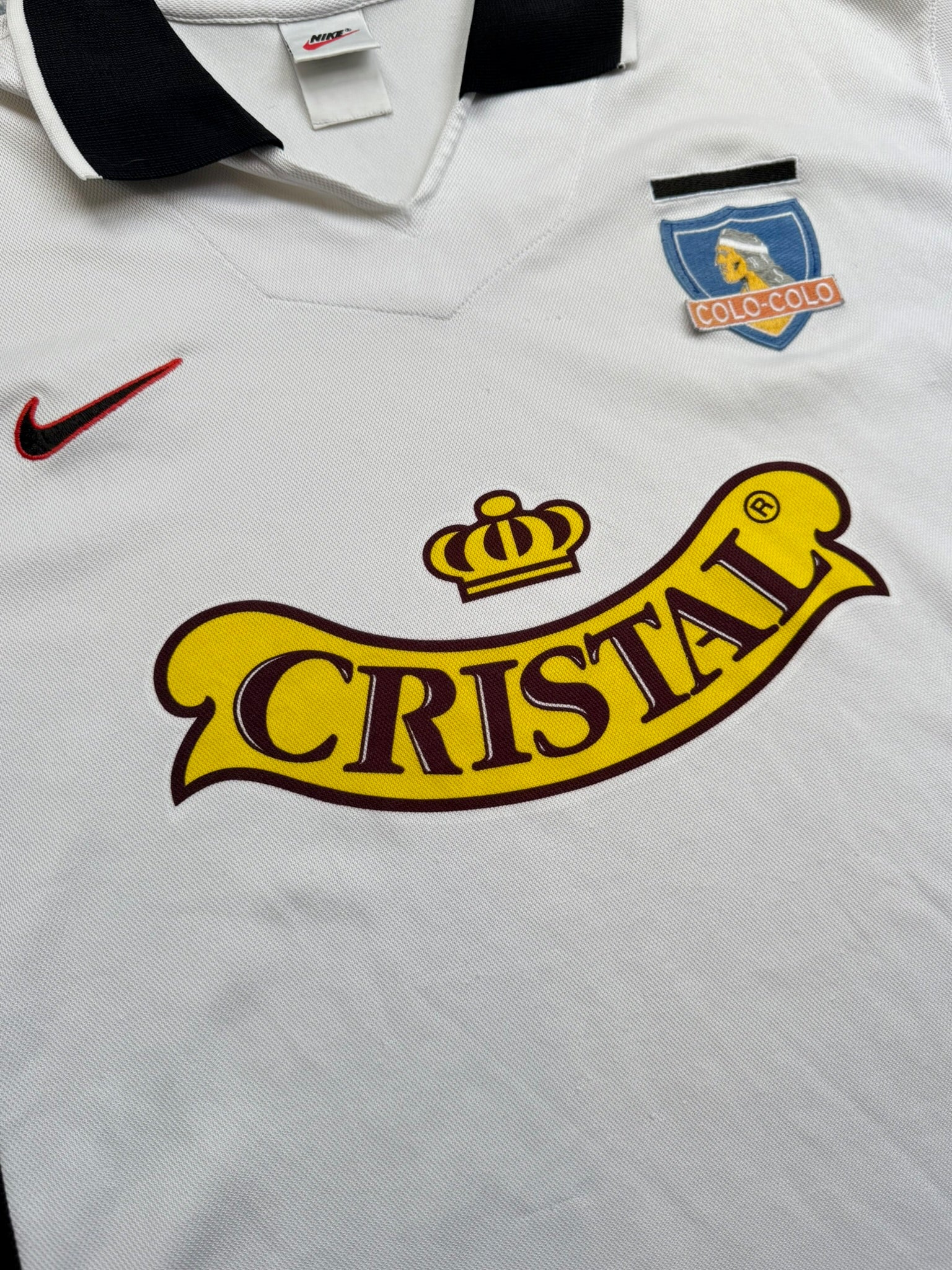 1998/99 Colo Colo Home Size S/M - close-up detail