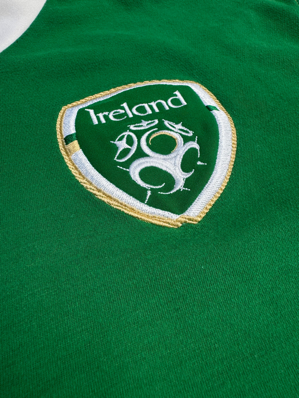 2010/11 Ireland Home Size L Keane - label detail