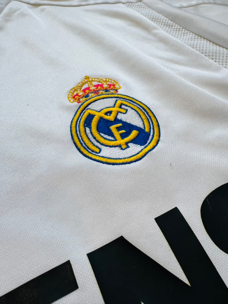 2004/05 Real Madrid Home Size M Beckham