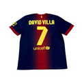 2012/13 FC Barcelona Home Size L David Villa