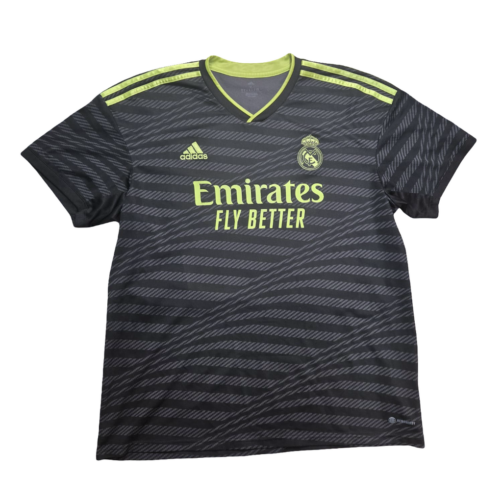 2022/23 Real Madrid Third Size XL Benzema - back view