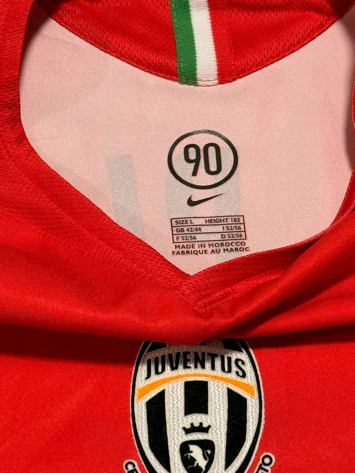 2005/06 Juventus Away Size L Del Piero