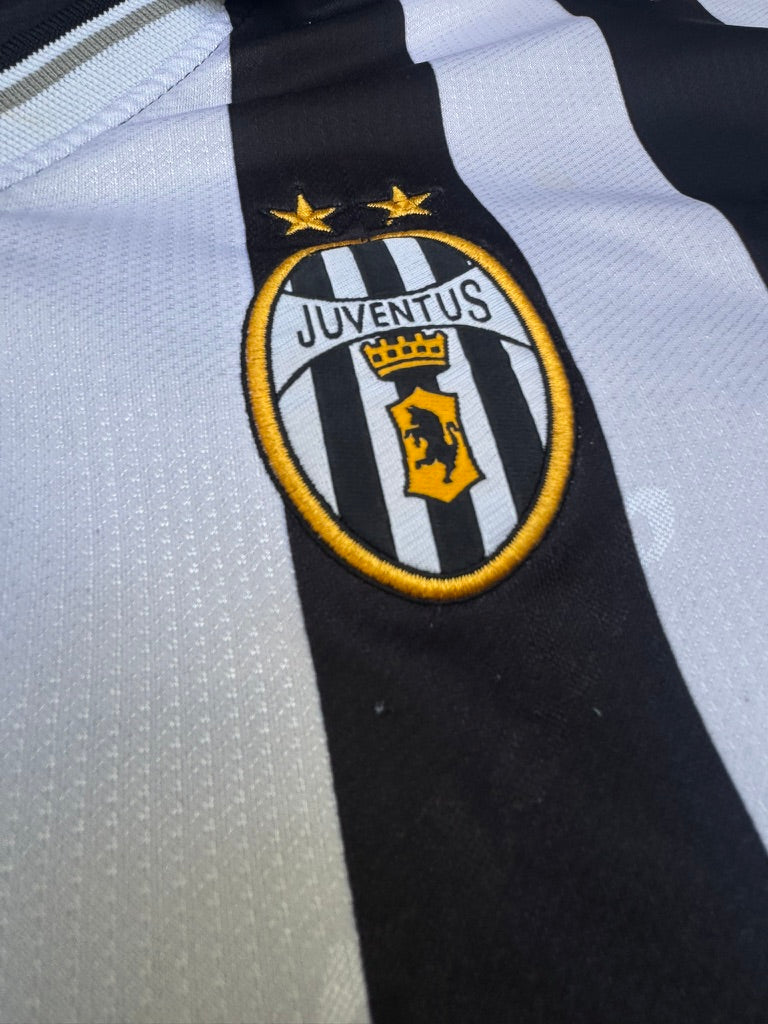 2001/02 Juventus Home Size XL - label detail