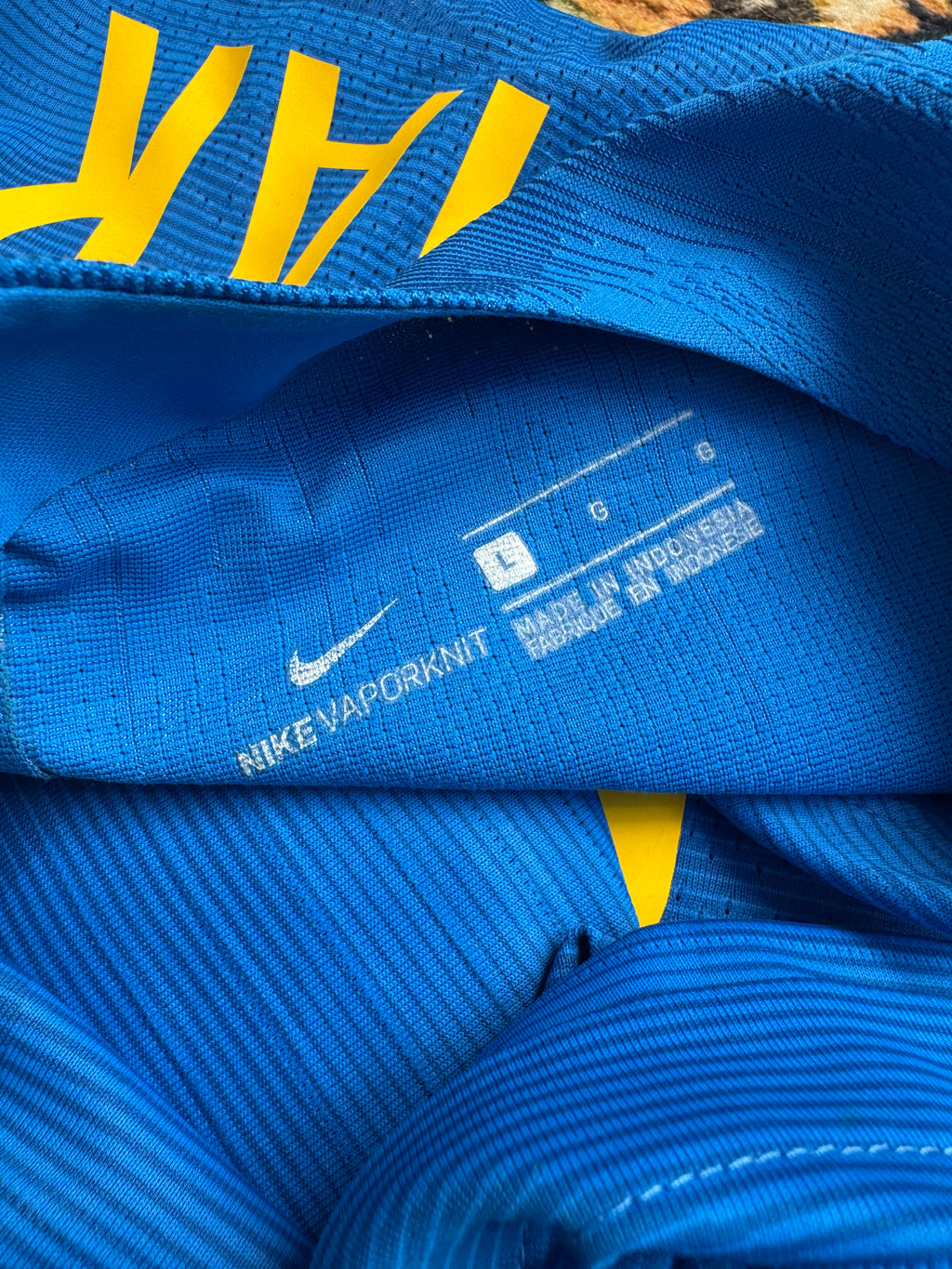 2018/19 Brazil Away Size L Neymar (Vaporknit -Player Issue)
